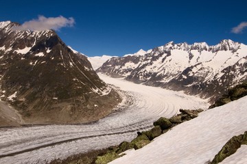 Glacier Aletsch Switzerland