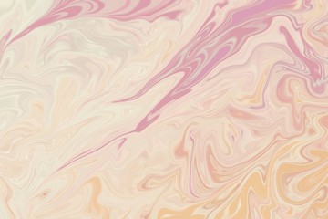 Marble ink pattern brown pink texture abstract background 