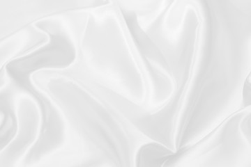 white satin fabric texture soft blur background