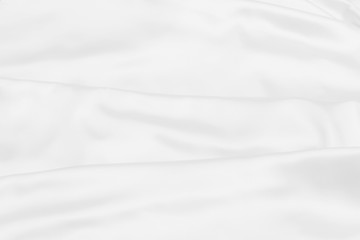 white satin fabric texture soft blur background
