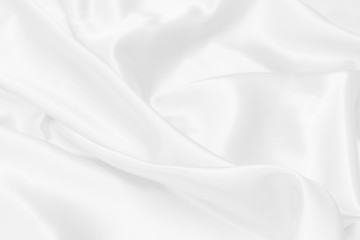 white satin fabric texture soft blur background