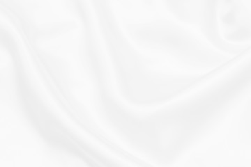 white satin fabric texture soft blur background