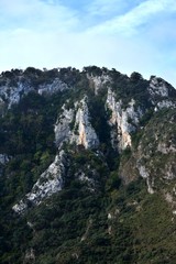 Montañas cercanas a Puentenansa en Cantabria