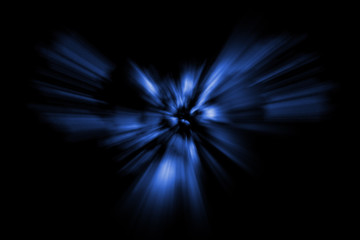 blue beam light blast blurred Image,abstract background,brush effect