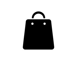 Shopping Bag Icon Vector Logo Template Illustration Design
