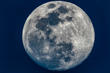 The moon, March 19, 2019
