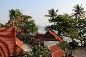 Fototapeta na wymiar house in thailand