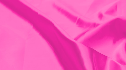Plastic pink satin fabric texture soft background