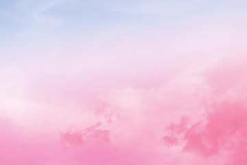 cloud background with a pastel colour