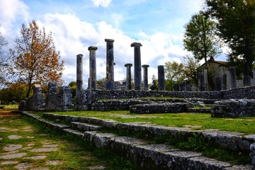 archaeological site of the ancient city of Sepino
