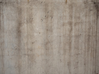 grungy and stained cement wall