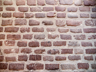 Brick wall background. City wall. Close up.