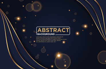 Dark abstract background with dark overlap layers