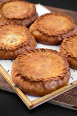 Fresh sweet pies