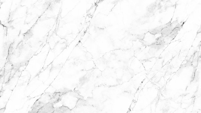 White marble texture with natural pattern for background or design art work. Natural backdrop.