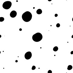 Small polka dot seamless pattern background