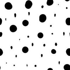 Small polka dot seamless pattern background