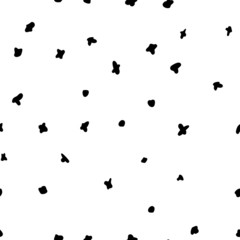 Small polka dot seamless pattern background