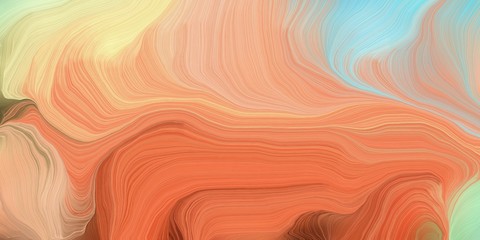 abstract colorful swirl motion. can be used as wallpaper, background graphic or texture. graphic illustration with dark salmon, light blue and sienna colors