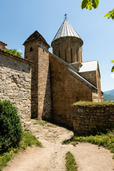 Famous georgian sightseeing Ananuri castle Georgia