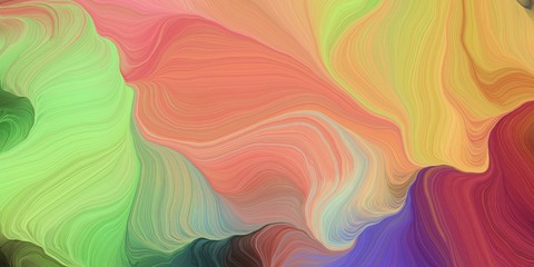 Obraz premium abstract fractal swirl waves. can be used as wallpaper, background graphic or texture. graphic illustration with dark khaki, dark moderate pink and dark slate gray colors