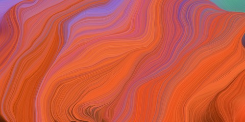 abstract fractal swirl motion waves. can be used as wallpaper, background graphic or texture. graphic illustration with coffee, medium purple and mulberry  colors