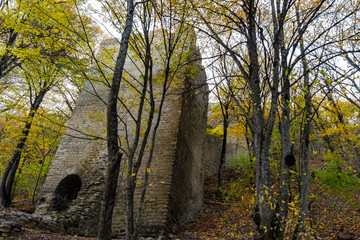 Georgian autumnal landscape