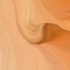 quadratic graphic illustration with dark salmon, sandy brown and coffee colors. abstract fractal swirl motion waves. can be used as wallpaper, background graphic or texture