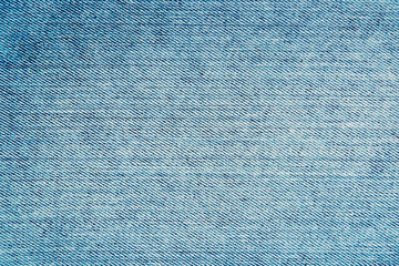 Blue jeans texture, denim background, blank