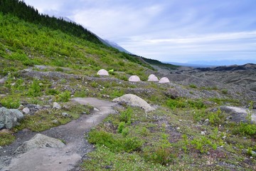Camping - Root Glacier - Alaska 