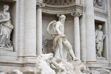 Obraz premium fountain in rome italy