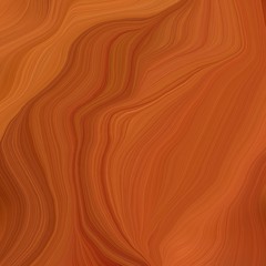 square graphic illustration with sienna, coffee and chocolate colors. abstract colorful swirl motion. can be used as wallpaper, background graphic or texture