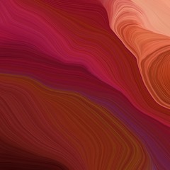 Obraz premium square graphic illustration with dark pink, dark red and indian red colors. abstract colorful waves motion. can be used as wallpaper, background graphic or texture
