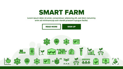 Collection Smart Farm Elements Icons Set Vector Thin Line. Innovation Electronic Technology And Watering Plant Smart Farm Computer Control Linear Pictograms. Monochrome Contour Illustrations