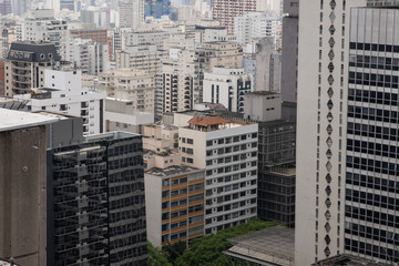 Vista aérea da cidade de São Paulo