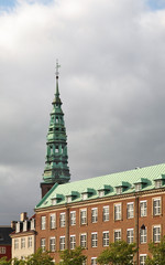 Obraz premium Saint Nicholas church in Copenhagen. Denmark
