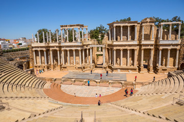 Antique Roman Theatre of Merida