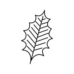 Fototapeta premium leaf nature ecology line style vector illustration design