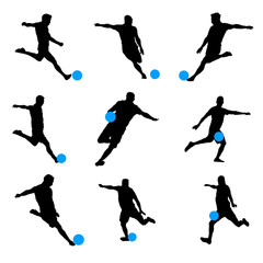 jugadores de futbol © cheo