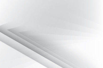 Abstract geometric white and gray color background. Vector, illustration.
