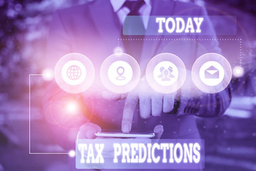 Text sign showing Tax Refund. Business photo showcasing refund on tax when the tax liability is...