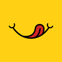 Obraz premium Yummy icon design.