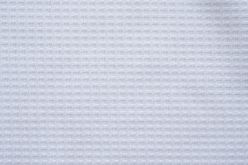 White sports clothing fabric football shirt jersey texture abstract background
