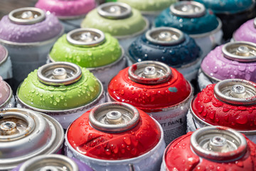 Color Paint Spray for Graffiti