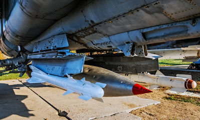 military aicrafts with rockets