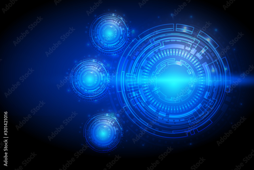 Poster abstract target aiming speed fast design concept hi tech background