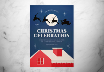 Christmas Event Flyer Layout