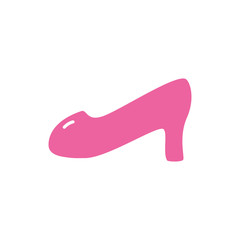 Isolated female heel icon vector design