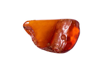 Piece of old antique vintage Baltic amber stone