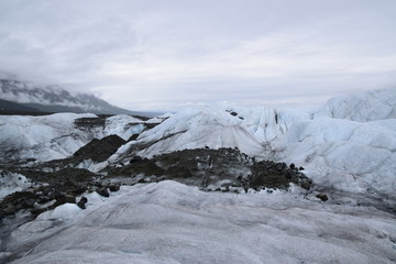 Fototapeta na wymiar Root Glacier - Alaska 